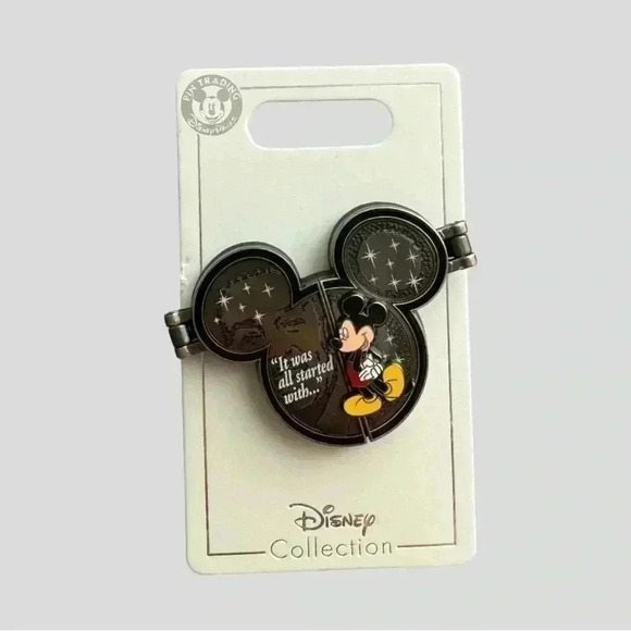Disney Mickey Icon Pin - Walt Disney It Was All Started With - Picture 4 of 4